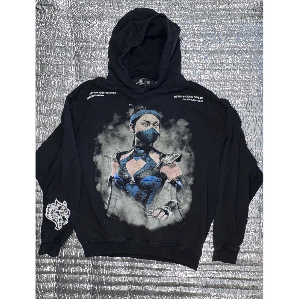 Darc Sport Mortal Kombat Kitana Hoodie Black Limited Edition 970/1000 Large
